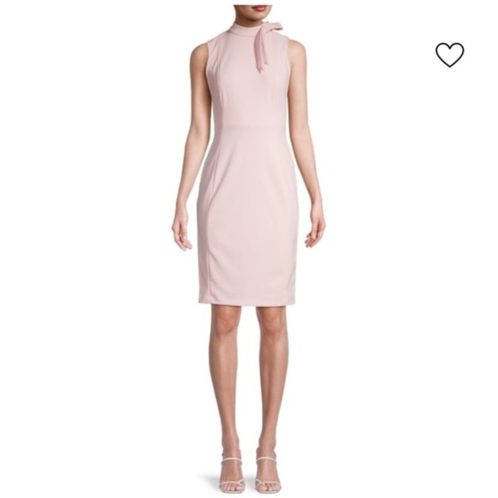 Calvin Klein Soft Pink Midi Dress
